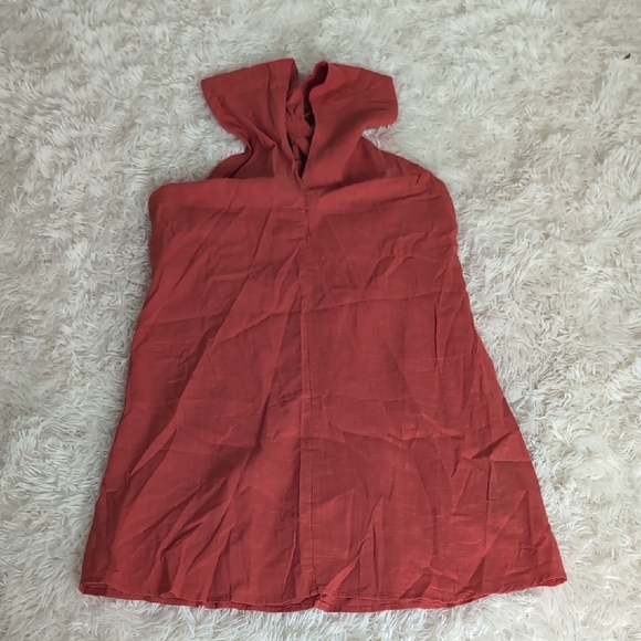 NWT- cupshe Terracotta Sleeveless Dress - Picture 1 of 7